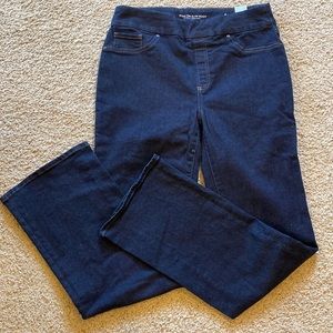 Chicos pull on slim boot jean NWOT